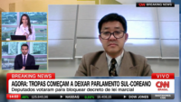 Professor Alexandre Uehara na CNN Brasil no dia 03/12/24.