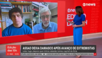 Professr Leonardo Trevisan na Globonews no dia 08/12/24.
