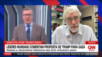 Professor Leonardo Trevisan na CNN no dia 05/02/25.
