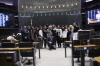 Estudantes de Relações Internacionais iniciam visitas técnicas em Brasília