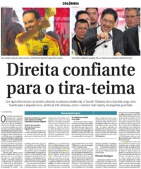 Professor Roberto Uebel comenta perspectivas para o segundo turno presidencial na Colômbia ao Correio Braziliense